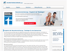 Tablet Screenshot of hausratversicherung.net
